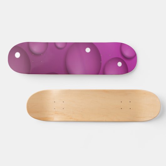 Achtergrond roze waterval persoonlijk skateboard (Horizontaal)