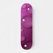 Achtergrond roze waterval persoonlijk skateboard (Voorkant)