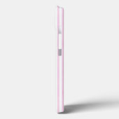 Achtergrond roze Waterverf Stripes Case-Mate iPhone Case (Achterkant / Links)