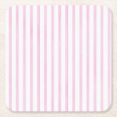 Achtergrond roze Waterverf Stripes Kartonnen Onderzetters (Voorkant)