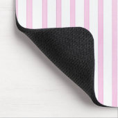 Achtergrond roze Waterverf Stripes Muismat (Hoek)