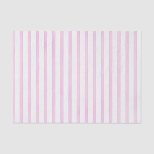 Achtergrond roze Waterverf Stripes Tissuepapier (Voorkant)