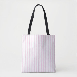 Achtergrond roze Waterverf Stripes Tote Bag