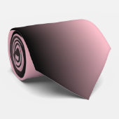 Achtergrond roze zwarte ombre stropdas (Opgerold)