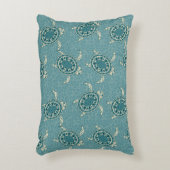 achtergrond schildpadden decoratief kussen (Voorkant(Verticaal))