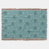 achtergrond schildpadden deken (Voorkant)