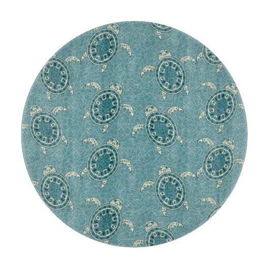 achtergrond schildpadden snijplank (Voorkant)