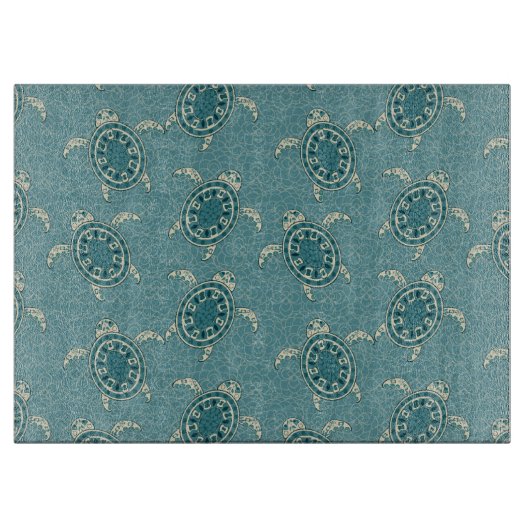 achtergrond schildpadden snijplank (Voorkant)