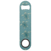 achtergrond schildpadden speed flessenopener (Achterkant)