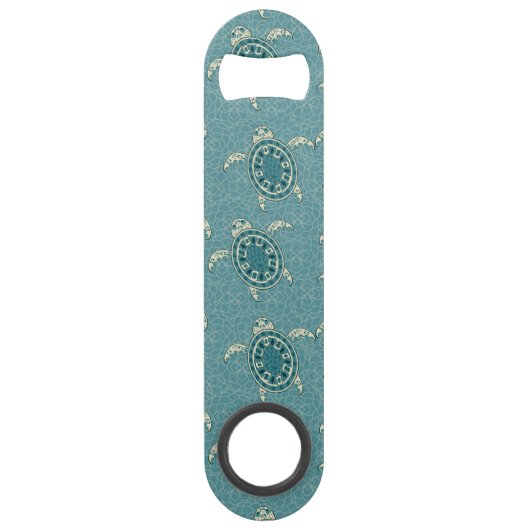 achtergrond schildpadden speed flessenopener (Voorkant)