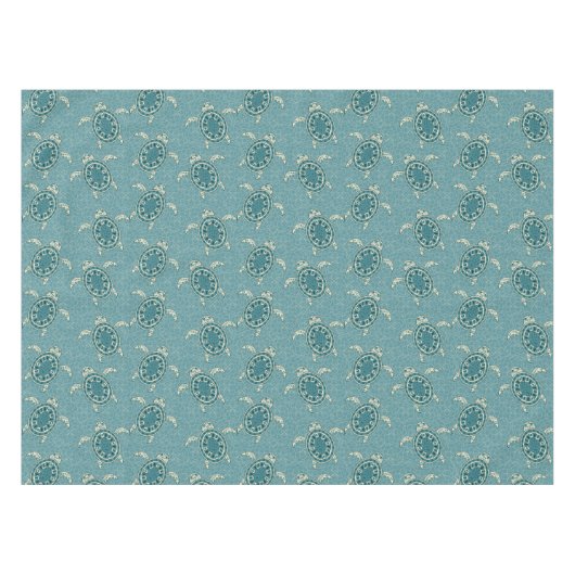 achtergrond schildpadden tafelkleed (Voorkant (Horizontaal))