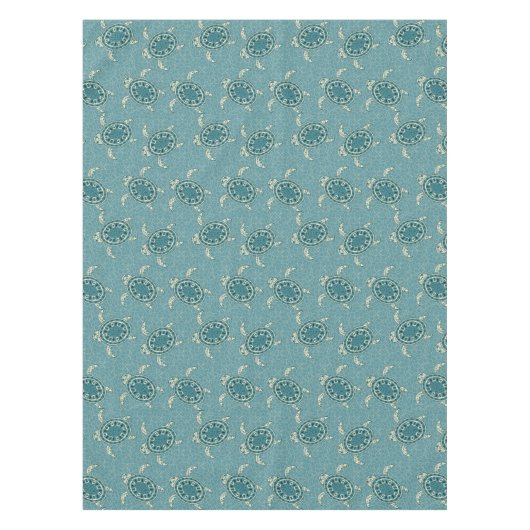 achtergrond schildpadden tafelkleed (Voorkant)