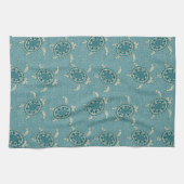 achtergrond schildpadden theedoek (Horizontaal)