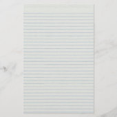 Achtergrond schoolpapier briefpapier (Voorkant)