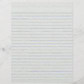 Achtergrond schoolpapier flyer (Voorkant)