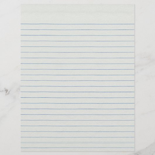 Achtergrond schoolpapier flyer (Achterkant)