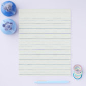 Achtergrond schoolpapier flyer (Enkel)