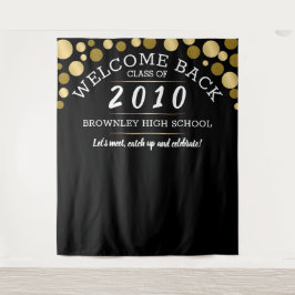 Achtergrond schoolreünie wandkleed