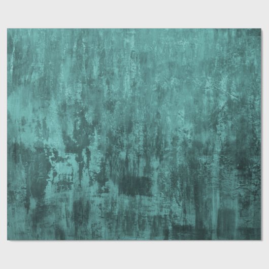 Achtergrond Shabby, kleur turquoise, grunge, loft, Cadeaupapier (Vlak)