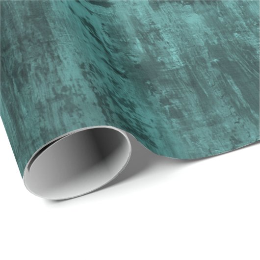 Achtergrond Shabby, kleur turquoise, grunge, loft, Cadeaupapier (Rol Hoek)