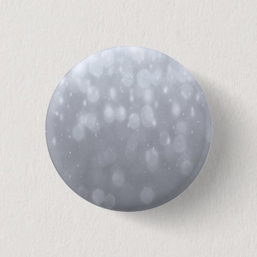 Achtergrond - Silver Bokeh Glitter Lights Ronde Button 3,2 Cm (Voorkant)