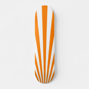 Achtergrond Sinaasappel zon Skateboard
