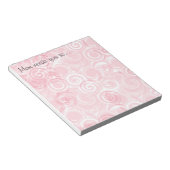 Achtergrond Sjabloon pastroze spiraal Notitieblok (Schuin)