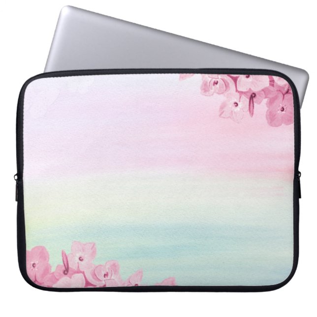 Achtergrond sjabloon scrapbooking laptop sleeve (Voorkant)