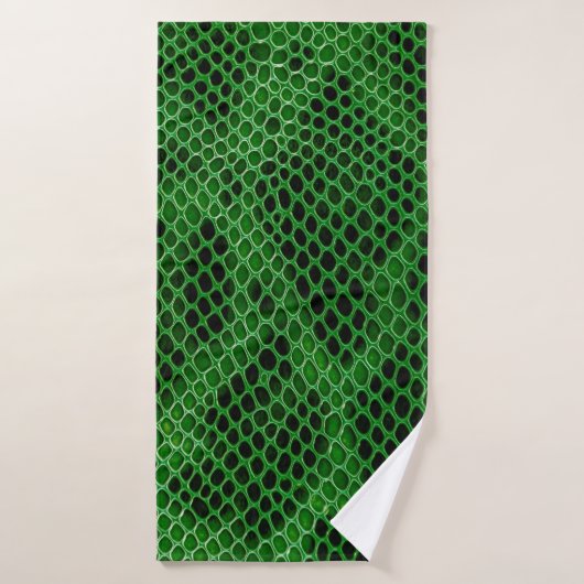 Achtergrond slangenhuid badhanddoek (Badhanddoek)