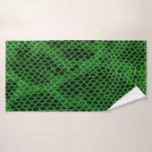 Achtergrond slangenhuid badhanddoek (Badhanddoek)
