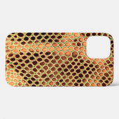 Achtergrond slangenhuid Case-Mate iPhone case (Achterkant (horizontaal))