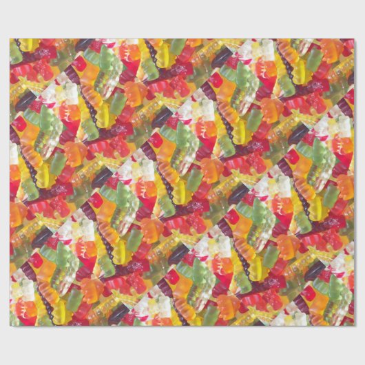 Achtergrond snoep cadeaupapier (Vlak)