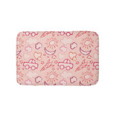 achtergrond speelgoed badmat (Voorkant)