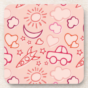 achtergrond speelgoed bier onderzetter