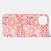 achtergrond speelgoed Case-Mate iPhone case (Achterkant (horizontaal))