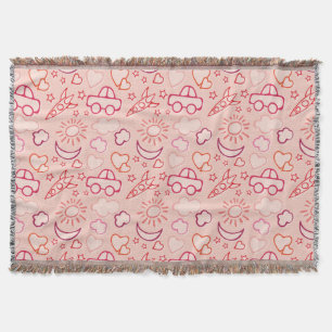 achtergrond speelgoed deken