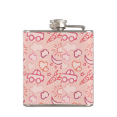 achtergrond speelgoed heupfles (Achterkant)