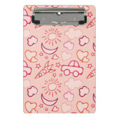 achtergrond speelgoed mini klembord (Voorkant)