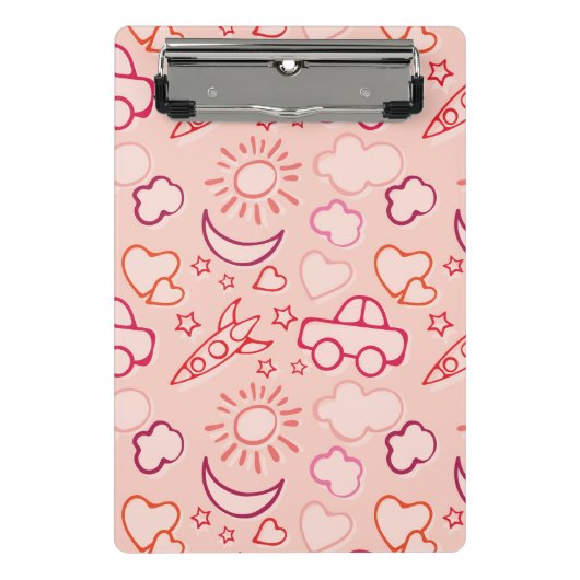 achtergrond speelgoed mini klembord (Voorkant)