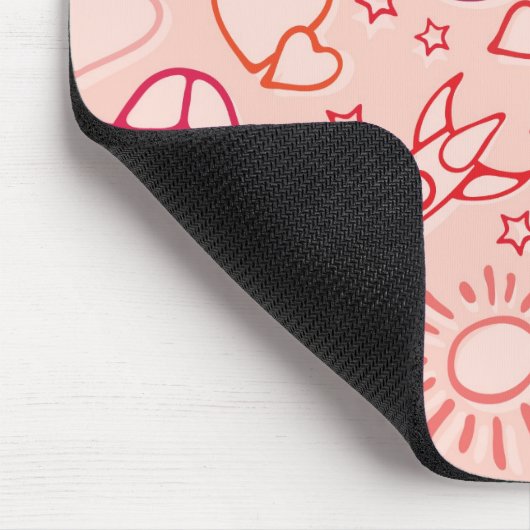 achtergrond speelgoed muismat (Hoek)