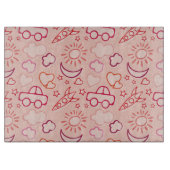 achtergrond speelgoed snijplank (Voorkant)