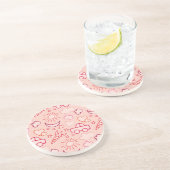 achtergrond speelgoed zandsteen onderzetter (Zijkant)