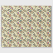 Achtergrond speelgoedpictogrammen cadeaupapier (Vlak)