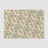 Achtergrond speelgoedpictogrammen tissuepapier (Voorkant)