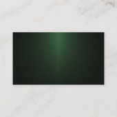 Achtergrond spotlicht - groen visitekaartje (Achterkant)