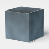 Achtergrond staalgrijze Gothic Ombre Bedankdoosjes (Voorkant Zijde)