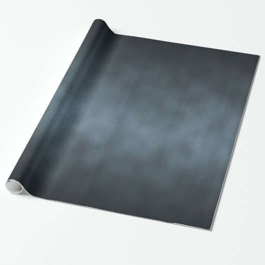 Achtergrond staalgrijze Gothic Ombre Cadeaupapier (Uitgerold)