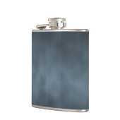 Achtergrond staalgrijze Gothic Ombre Heupfles (Links)