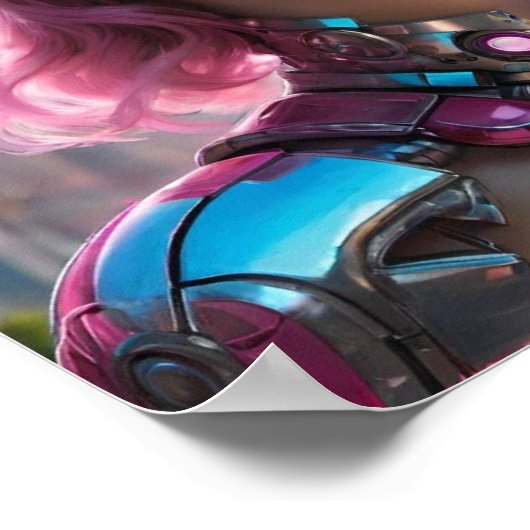 Achtergrond stadsbeeld poster (Hoek)