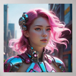 Achtergrond stadsbeeld poster